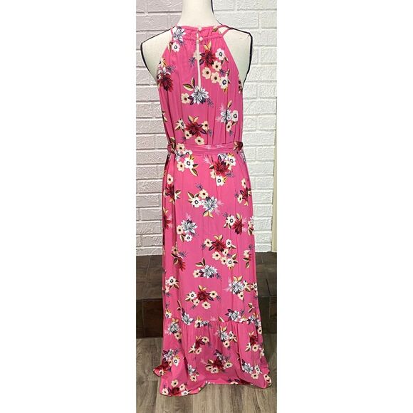 NWT Loft Zinnia Halter Maxi Dress size M - Picture 2 of 5